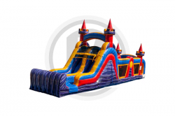 I1166 MarbleManiaWet DryObstacleCourse WM 38ft Marble Mania Wet Dry Obstacle Course