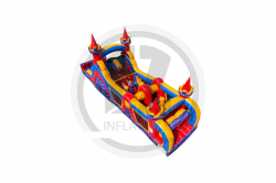 I1166 MarbleManiaWet DryObstacleCourse WM 38ft Marble Mania Wet Dry Obstacle Course