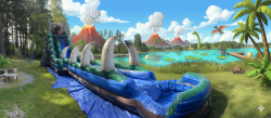 22 Jurassic Rush SL SP Water Slide 55ft long