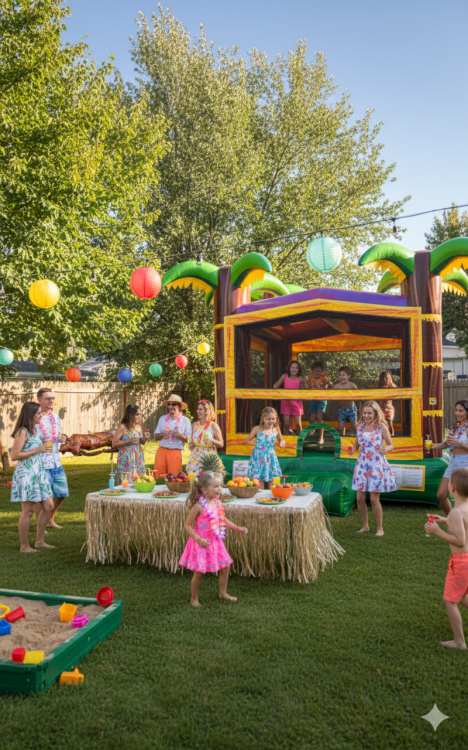 Luau Bounce House Luau Bounce House
