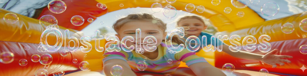 Obstacle Course BFZ Bounce House Obstacle Courses