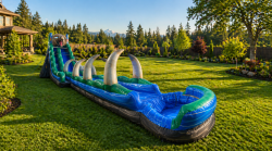 22 Jurassic Rush SL SP Water Slide 55ft long