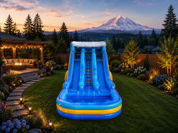 water20slide20washington 1780454930 15ft Bimini Wave Dual Lane Water Slide – Center Climb