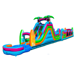 67ft Paradise Pursuit Obstacle Course
